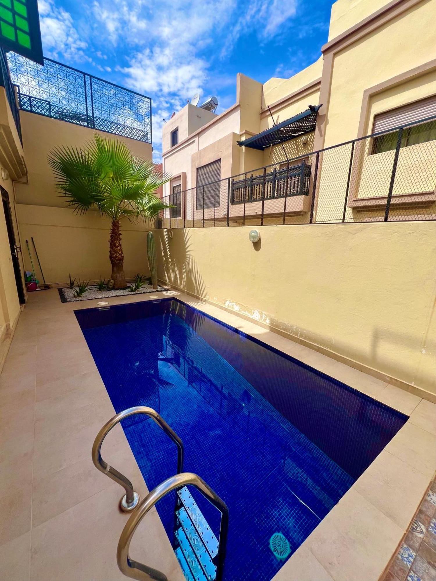 Villa Al Nour Avec Piscine Marrakesz Zewnętrze zdjęcie