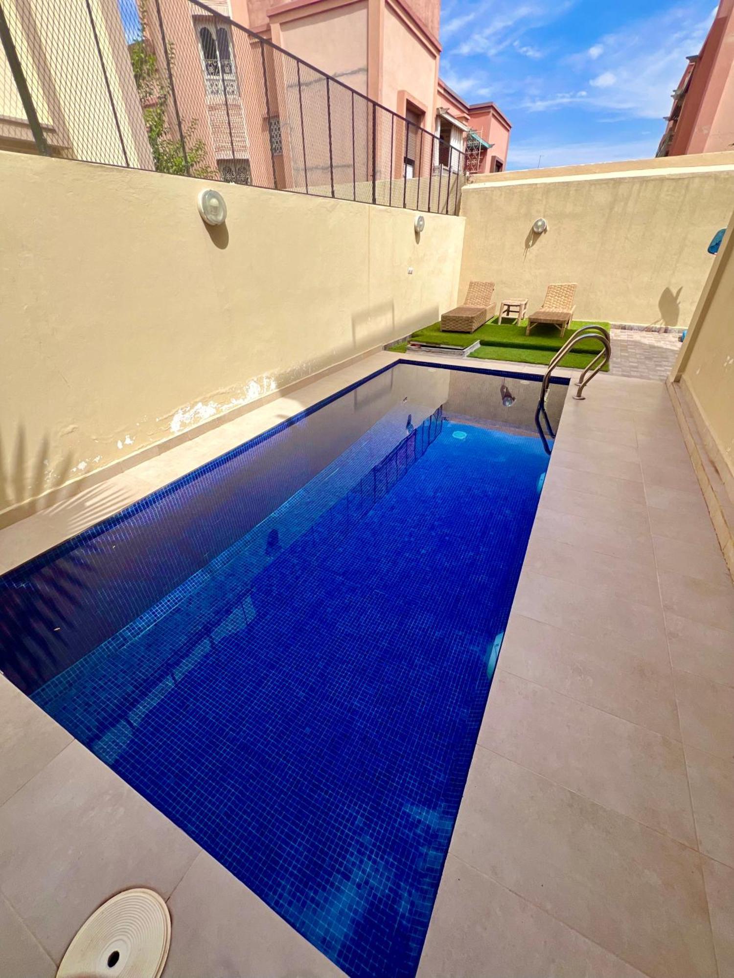 Villa Al Nour Avec Piscine Marrakesz Zewnętrze zdjęcie