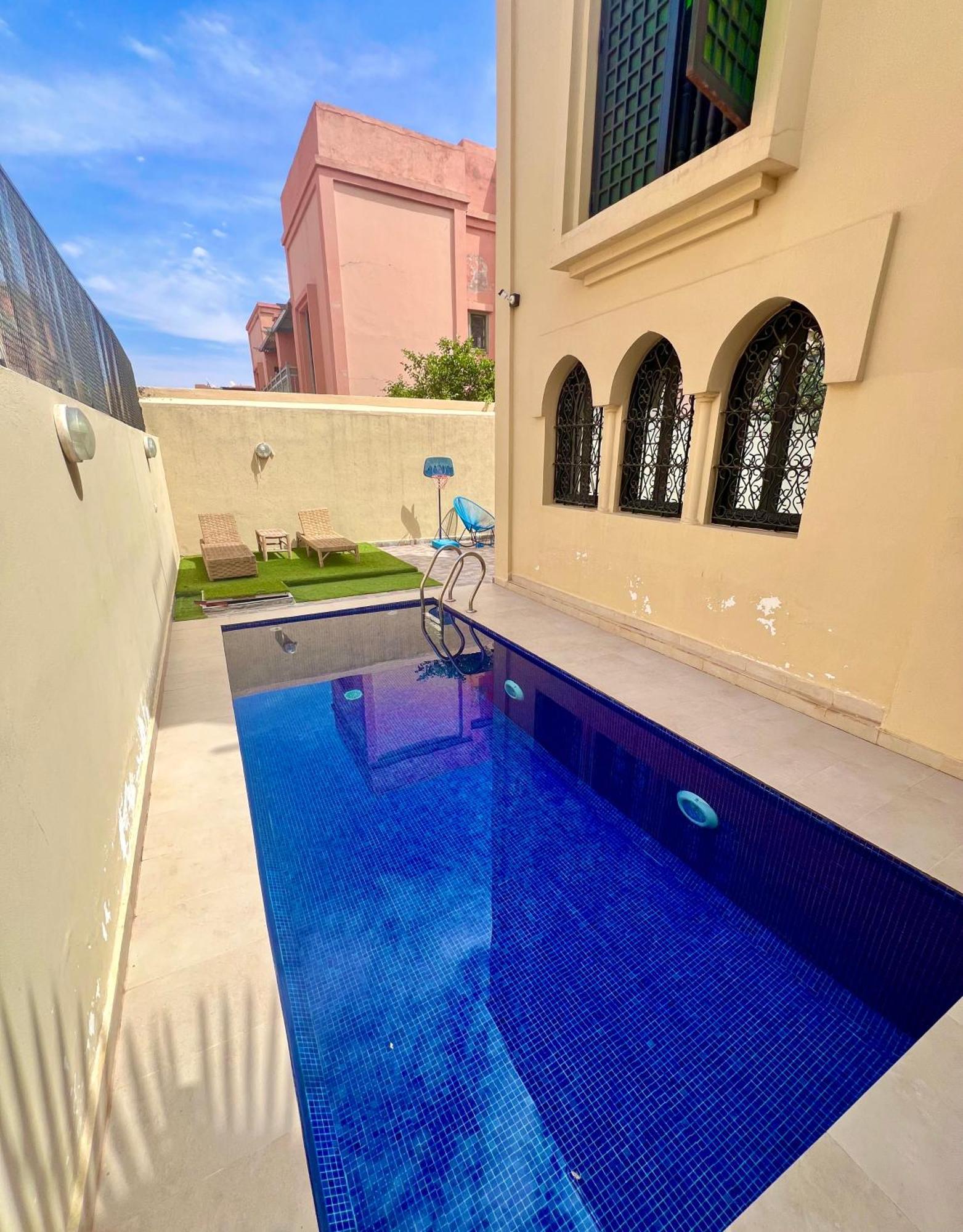 Villa Al Nour Avec Piscine Marrakesz Zewnętrze zdjęcie