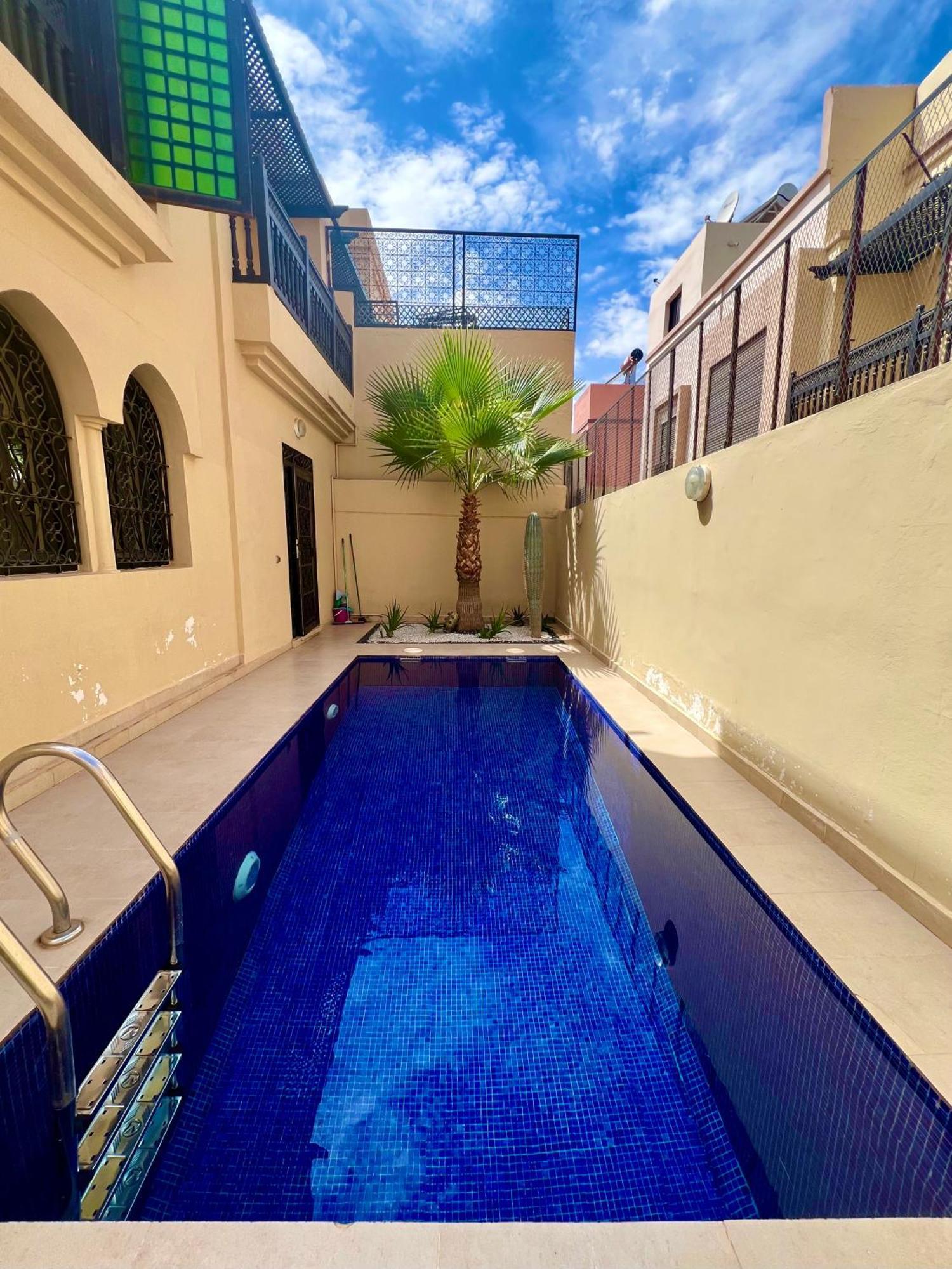 Villa Al Nour Avec Piscine Marrakesz Zewnętrze zdjęcie